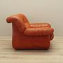 Sessel Leder Braun 1970er Jahre 7
