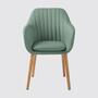 Armchair TILANDA Fabric Cors: Mint Grey Single chair 1