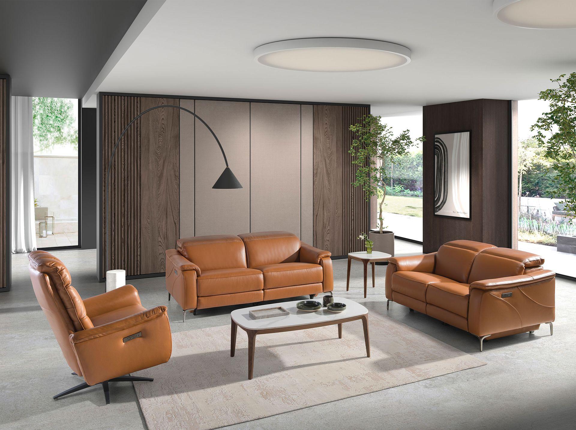 Beistelltisch Marmor Nussbaumfurnier 3