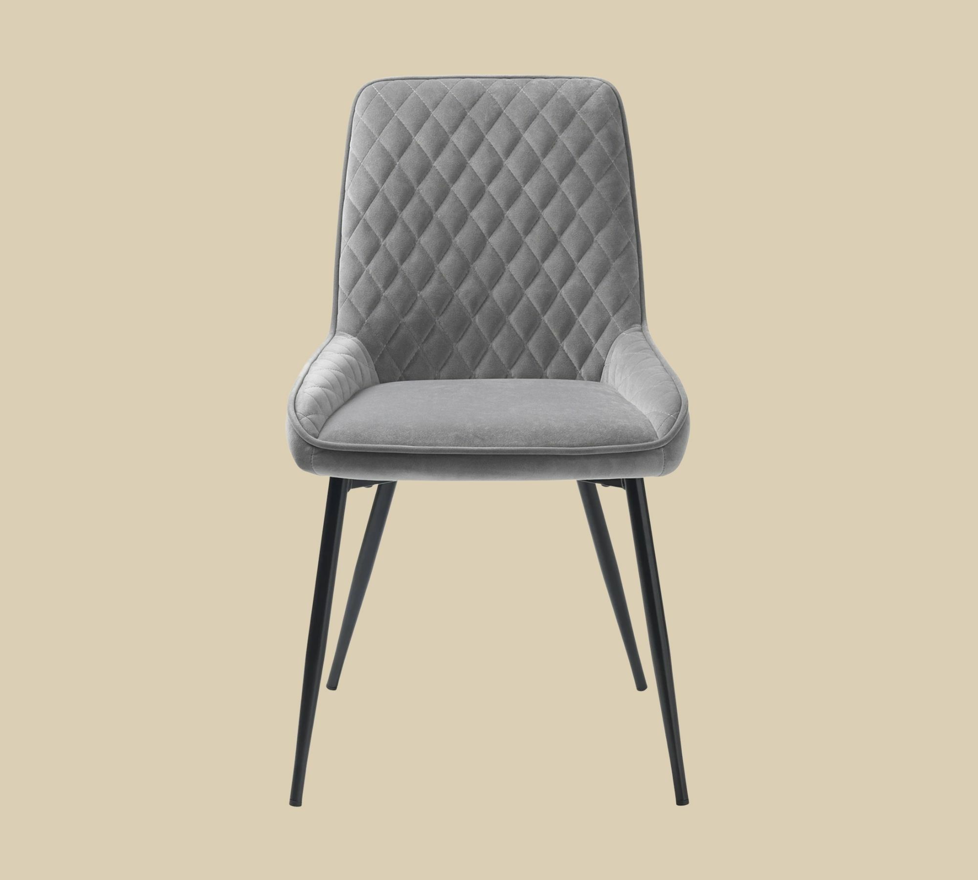 2x Dining chair Grey 1