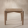 Aires Coffee Table Wood Natural 60x60x45 cm 2