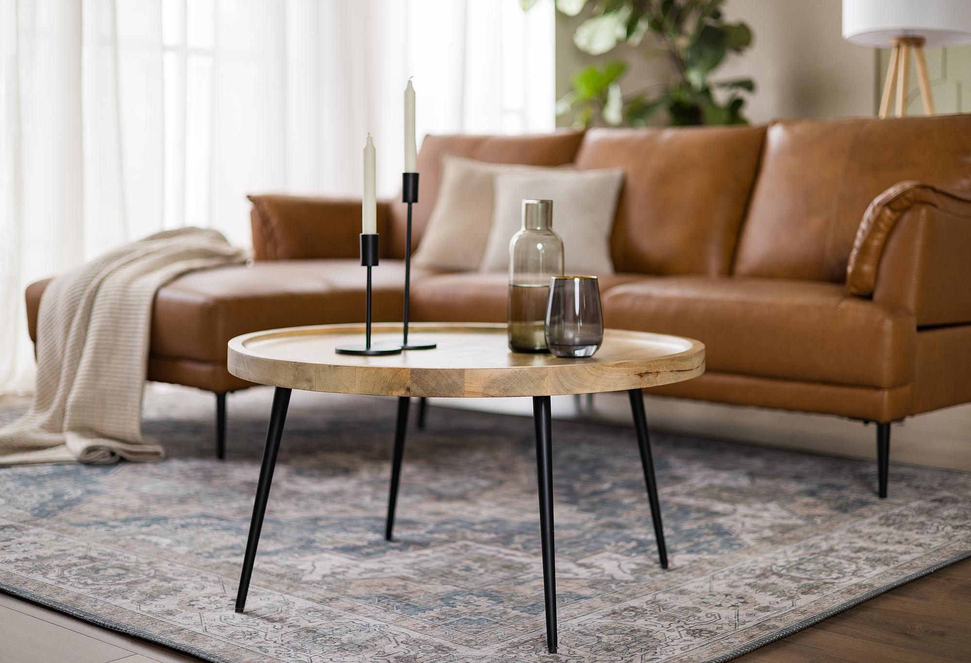 Coffee Table RONTAN Mango Black 2