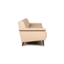 Schlafsofa 3-Sitzer Stoff Beige 6
