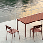 Balcony Tisch rechteckig Rot 3
