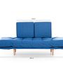 Nina Daybed Schlafsofa 3-Sitzer Parliament Blau 9