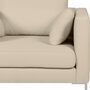 Marinus Sessel Textil Metall Beige 6