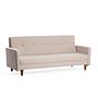 Hiko Sleeper Sofa 3-Seater Cream 0