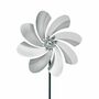Viento Windrad Metall Silber 0