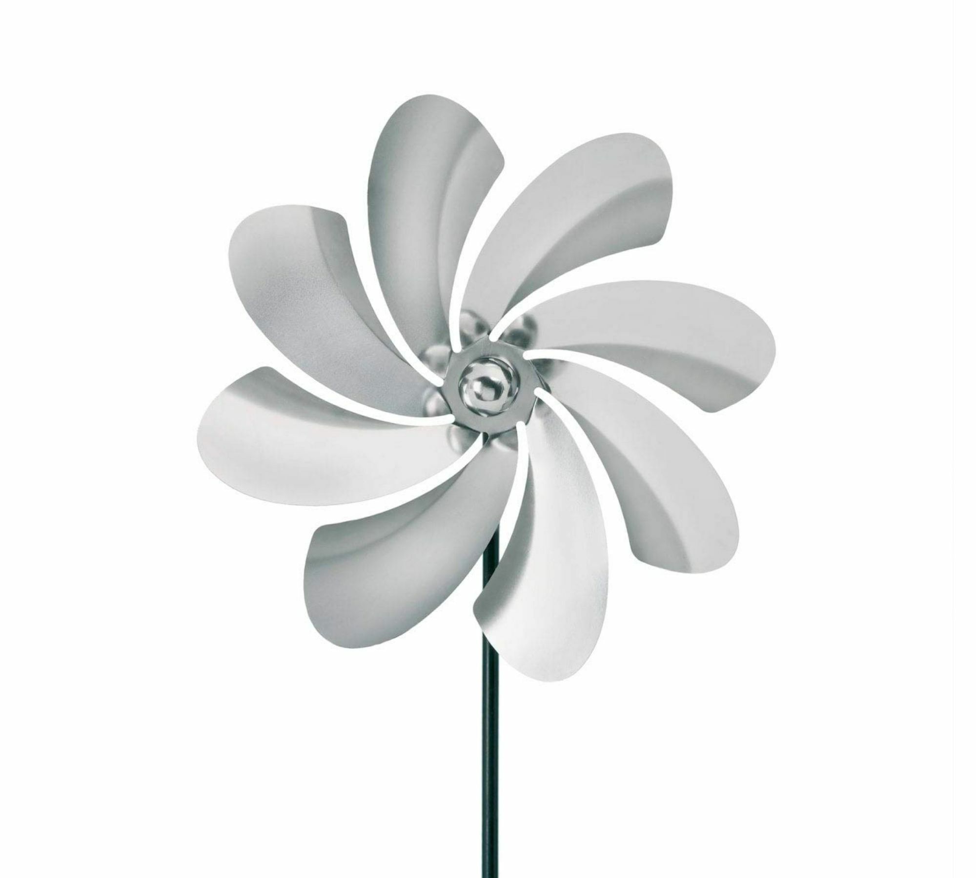 Viento Windrad Metall Silber 0
