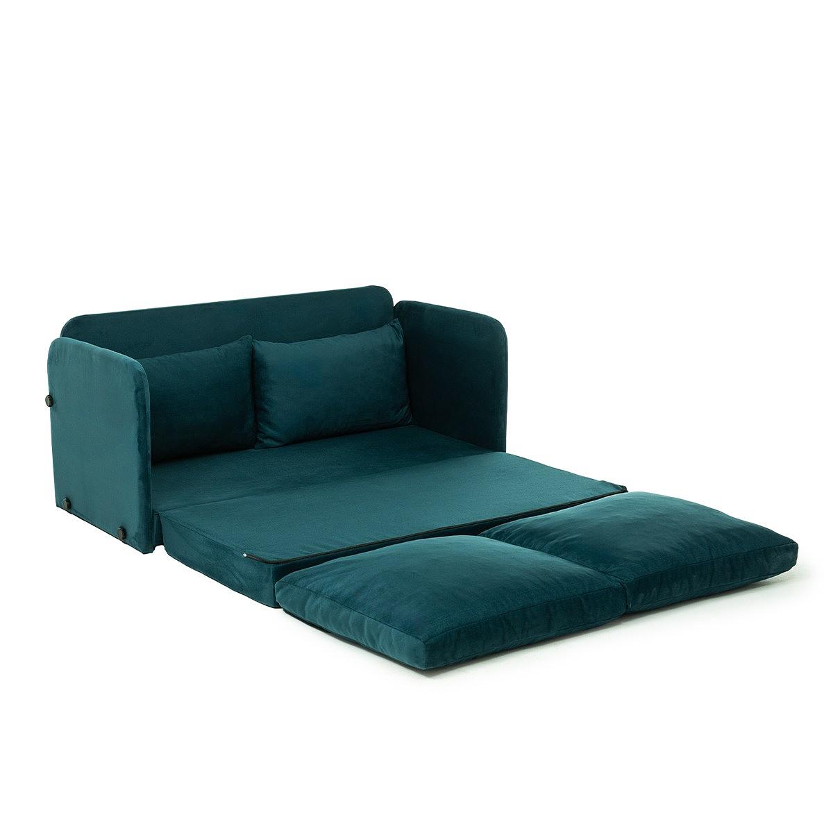 Saga XL Sofa Bed 2-Seater Petrol Green 8