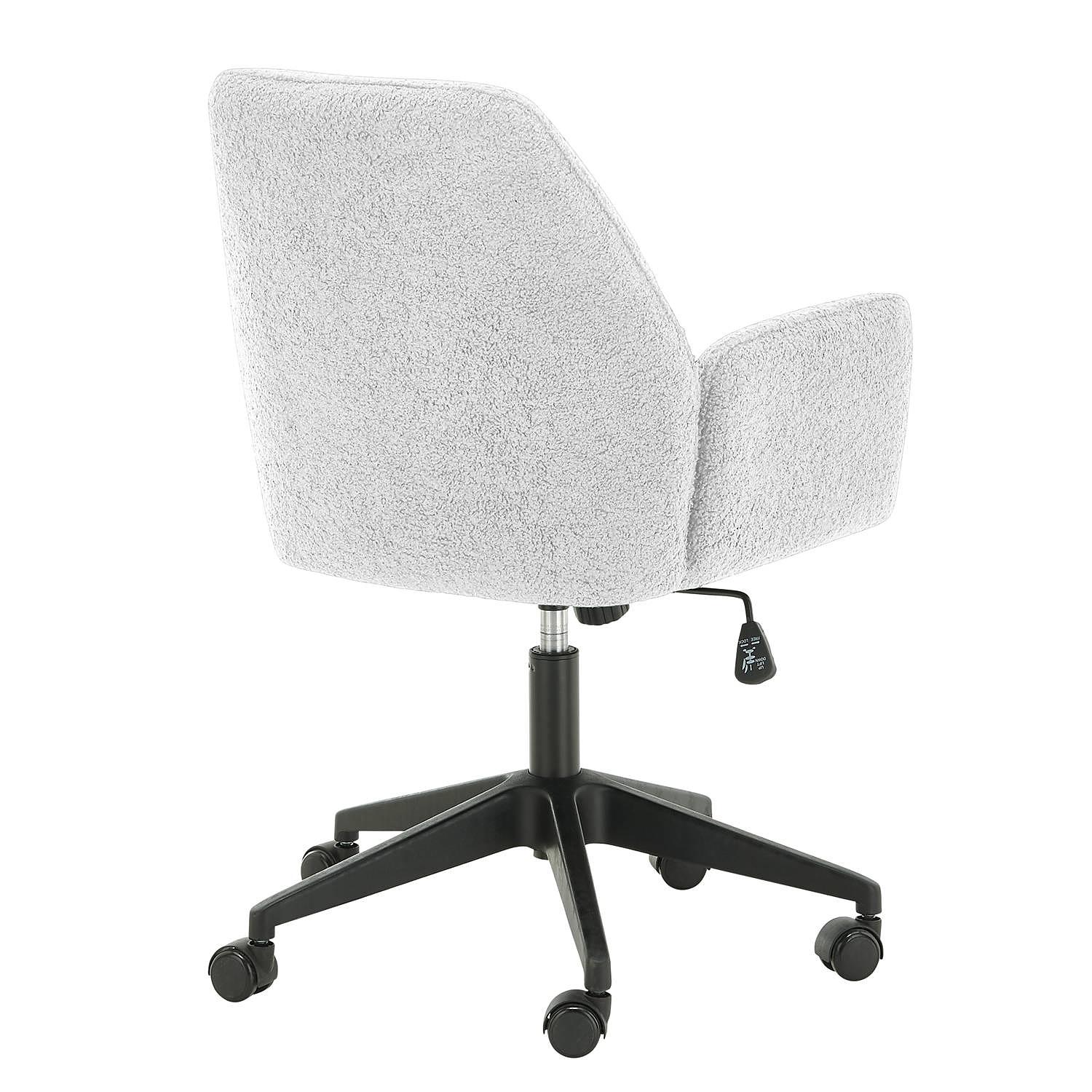 Bürostuhl Oaklawn Teddystoff Ora Weiß 3