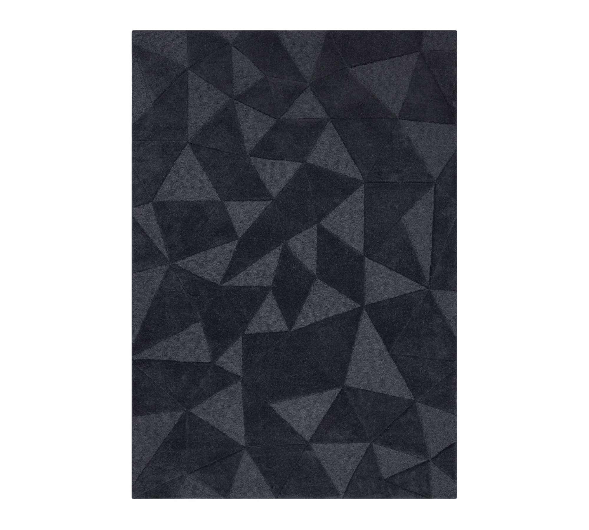 Shard Rug Wool Charcoal 160 x 230 cm 0