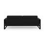 Frame Sofa 3-Sitzer Textil Schwarz 3