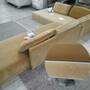Vivica Schlafsofa Récamiere Links Velour Matt Beige 9