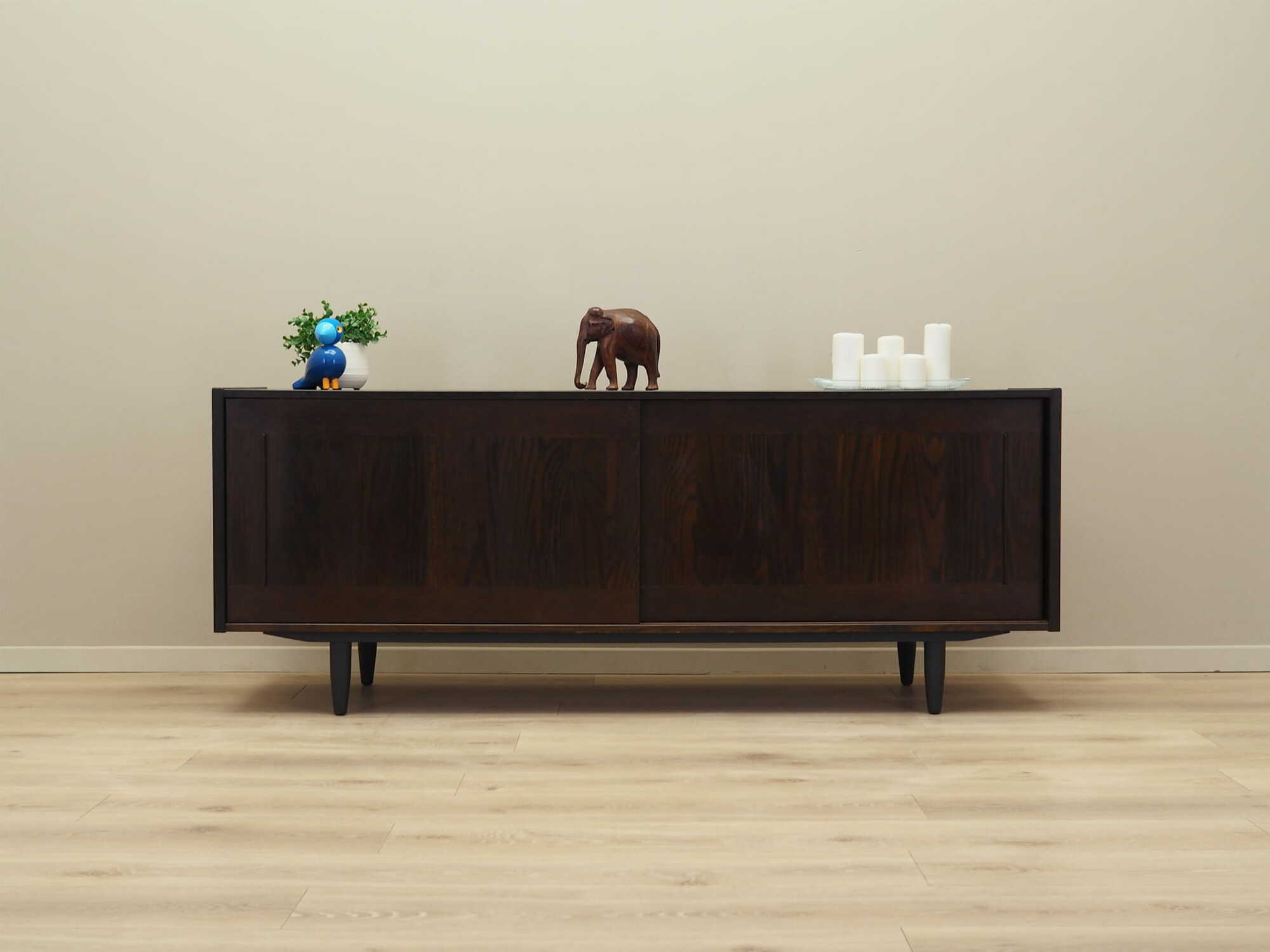 Sideboard Wood Brown 1970s 1