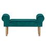 Polsterbank Banquette Samt Türkis 1