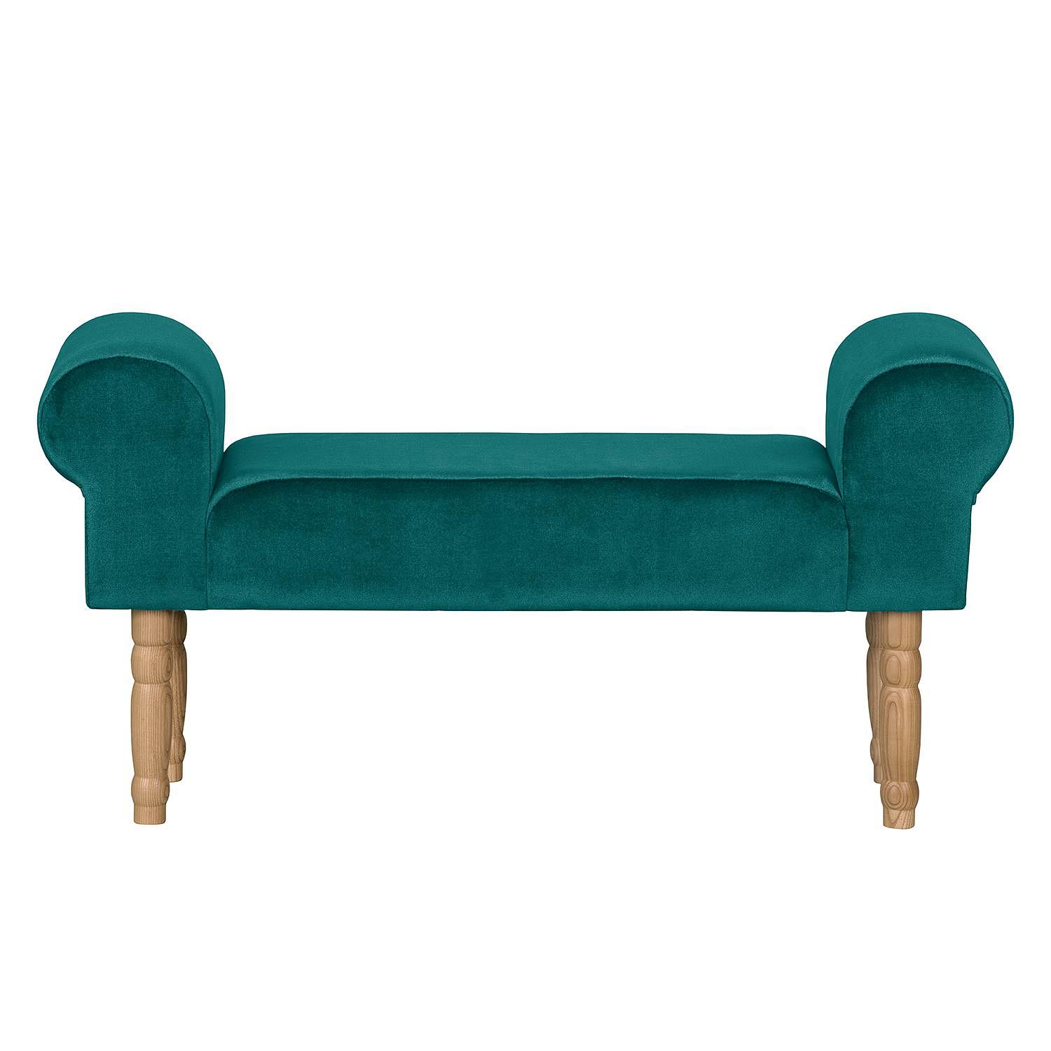 Polsterbank Banquette Samt Türkis 1