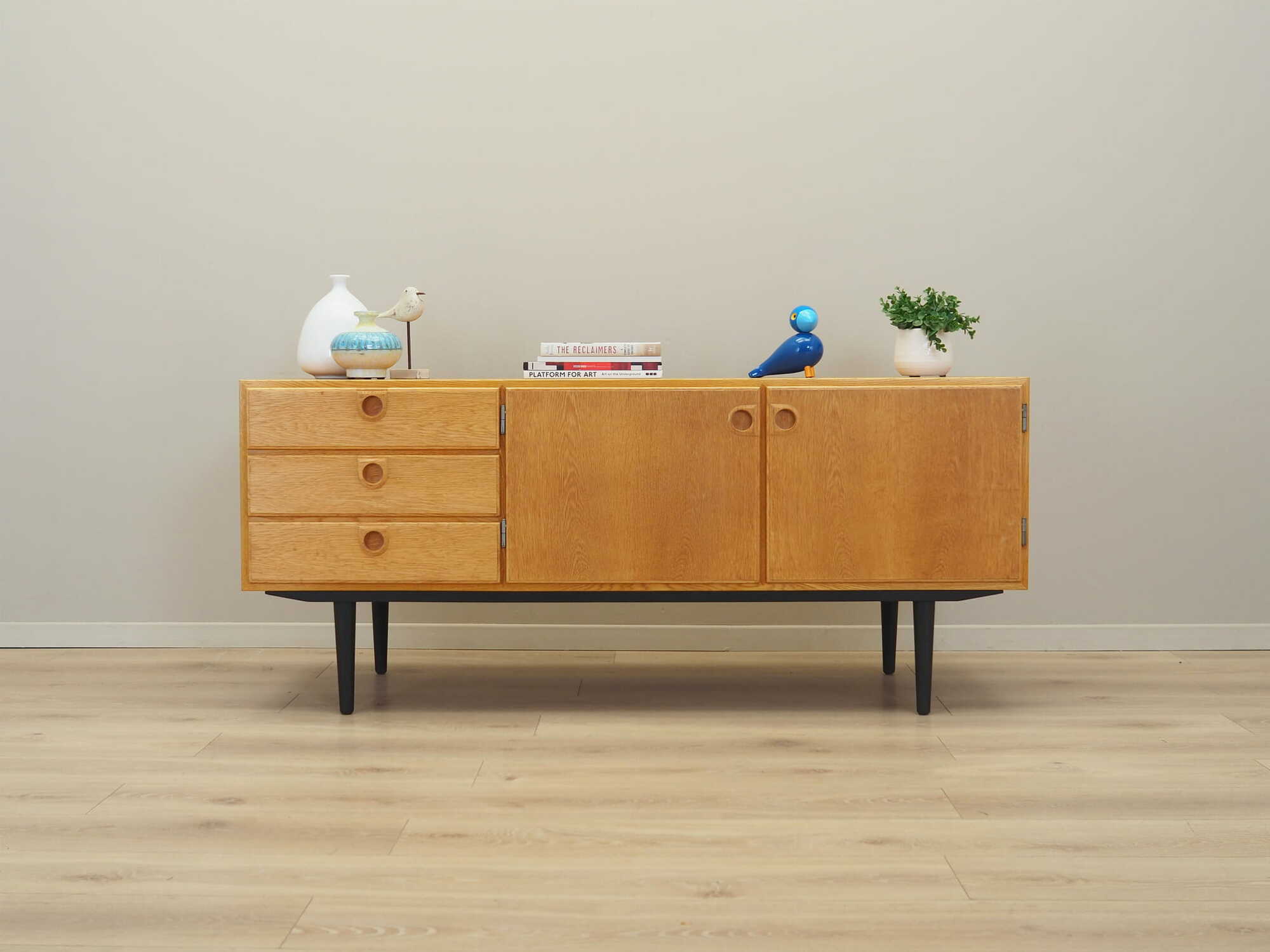 Sideboard Holz Beige 1970er Jahre 2