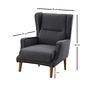 Klam Armchair Smoke Grey 5