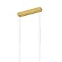 LED pendant light 3-flame Aluminum Gold 3