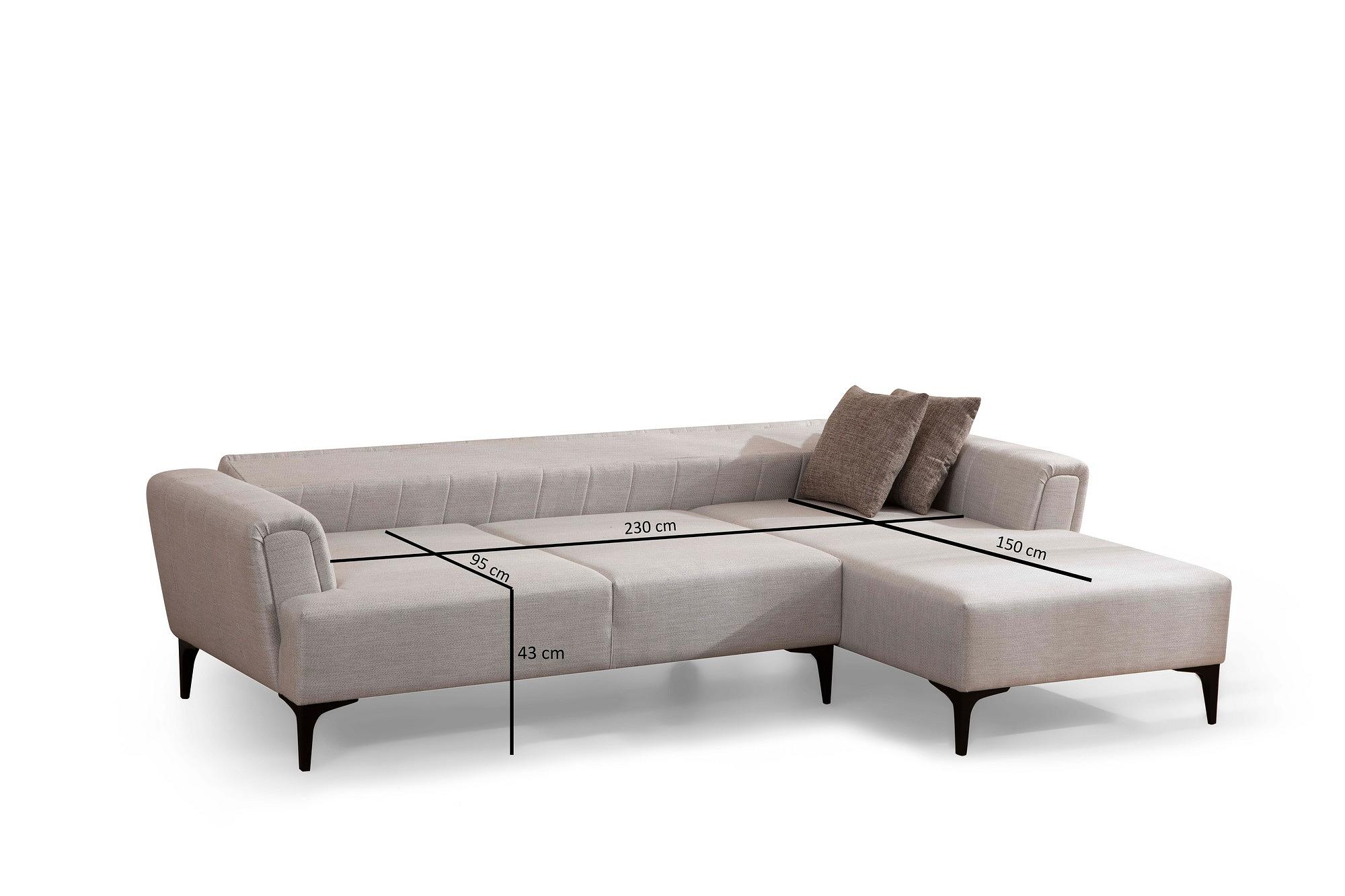 Hamlet Corner Sofa Right Ecru 7