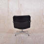 Lobby Chair ES 108 Schwarz Leder 3