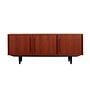 Teak sideboard brown 1960s 0