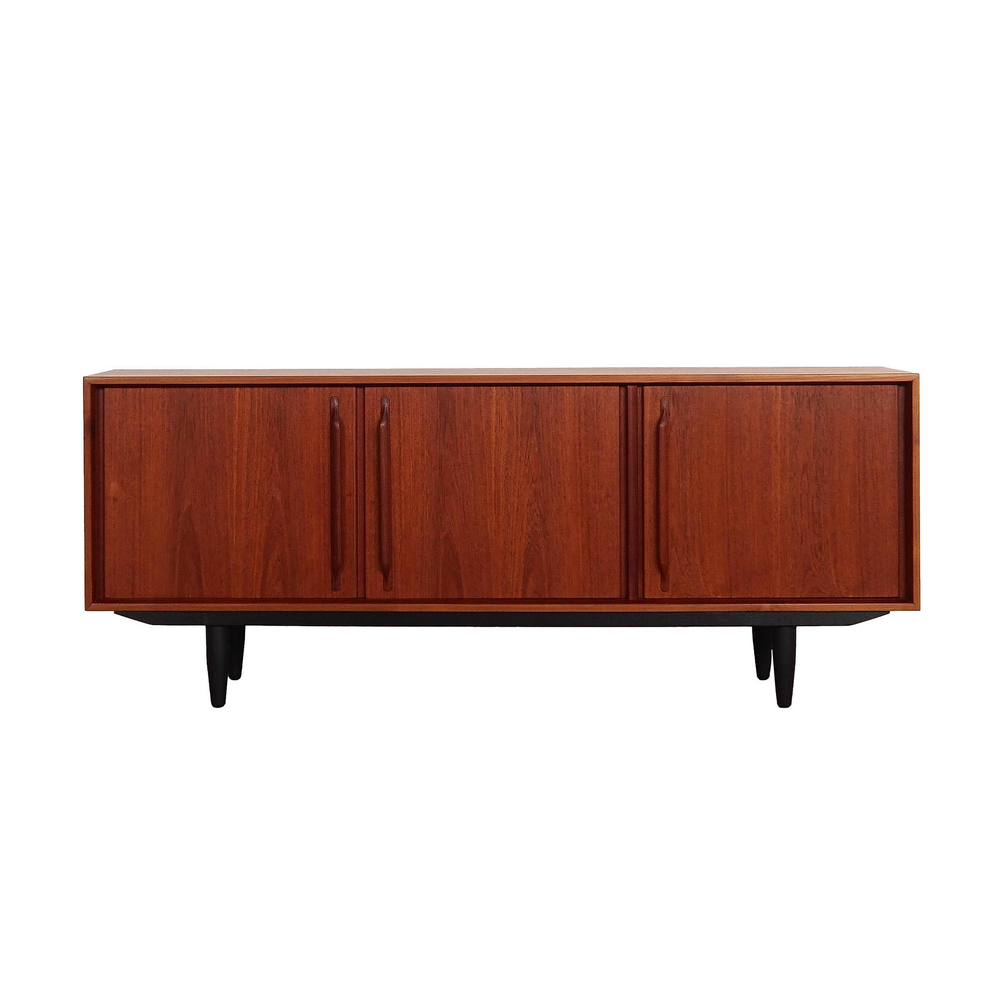 Teak-Sideboard Braun 1960er Jahre 0
