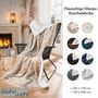 Wohndecke Sherpa Taupe 1