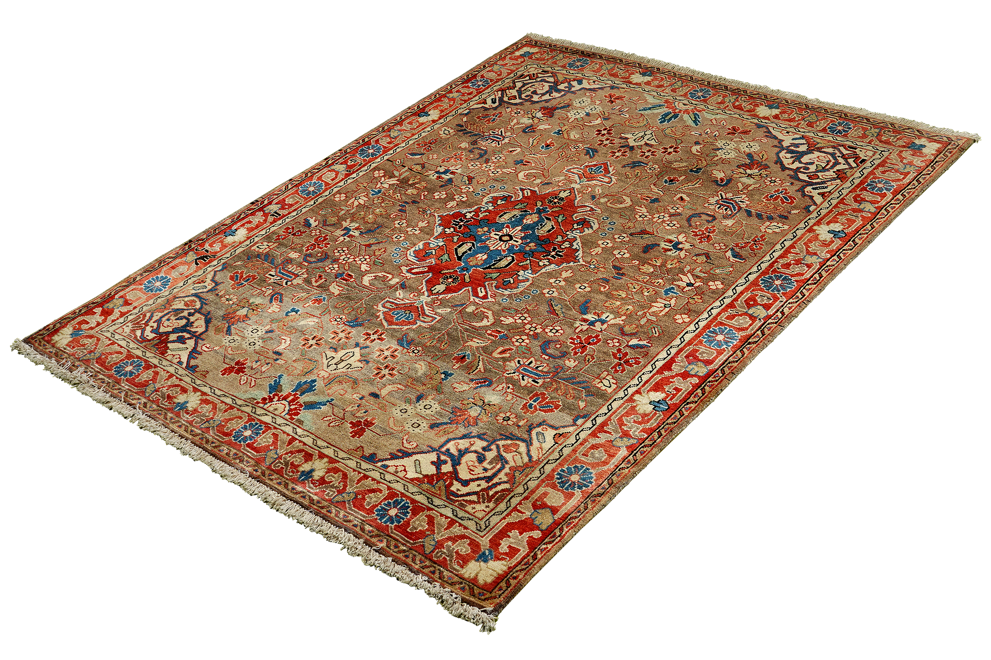 Heritage Teppich Wolle Mehrfarbig 3