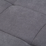 Schlafsofa Textil Grau 3