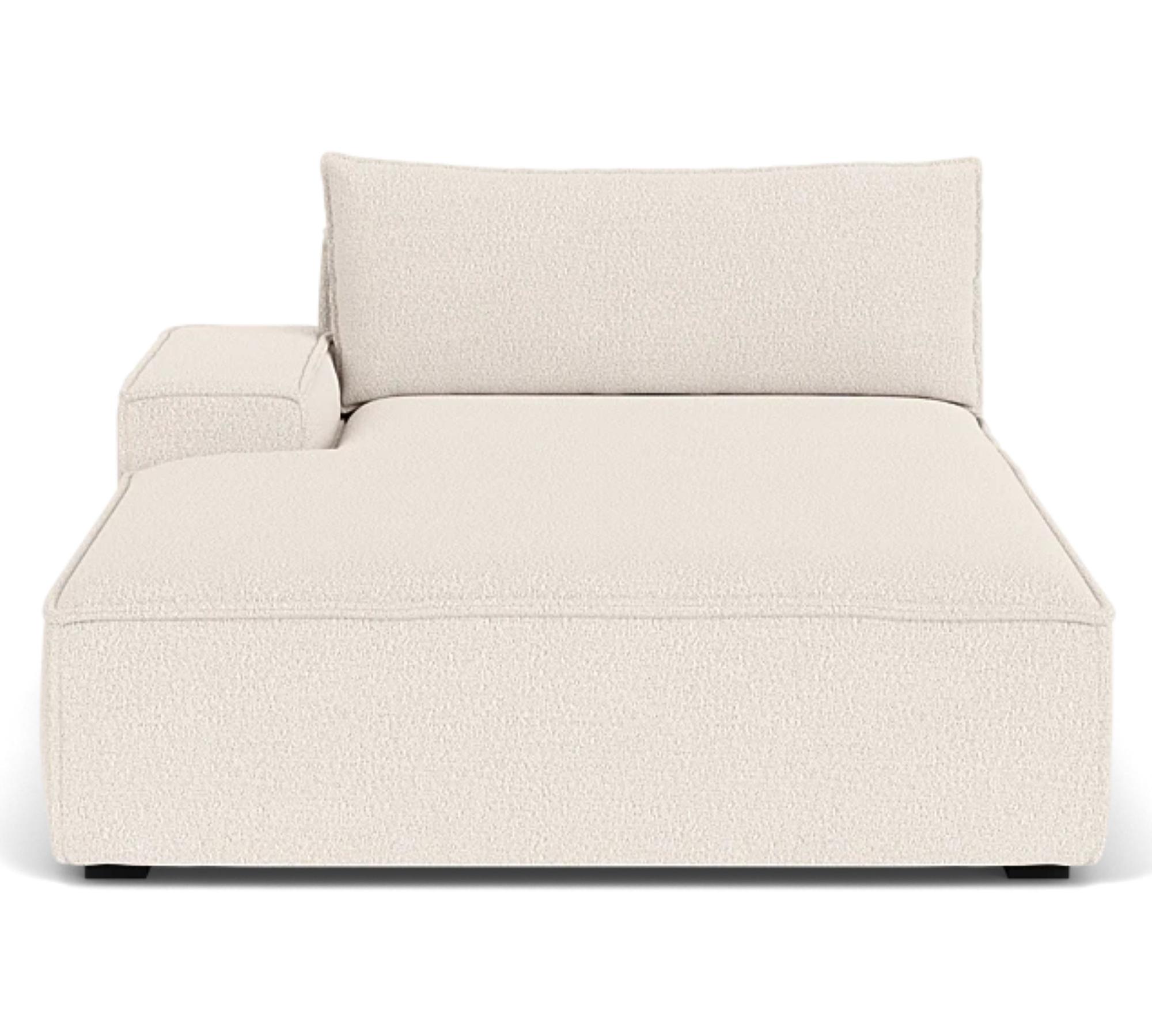 Daphne 1-Sitzer Récamiere Links Maya Cream 1