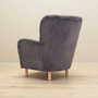 Armchair Velvet Wood Grey 4