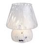 Miss Marble LED-Leuchte Farbglas Blau Weiß 1