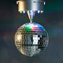 Discokugel DISCO PVC / Glas Silber 4