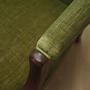 Mahogany Sessel 1970 Jahre 14