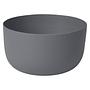 Reo Schale Pulverbeschichteter Stahl L ⌀ 15 cm Pewter 66045 0