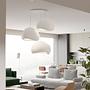 3-Flammig Wabi Sabi Claylights Pendelleuchte Weiß 3