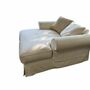 Sofa 1-Sitzer Baumwolle Beige 2