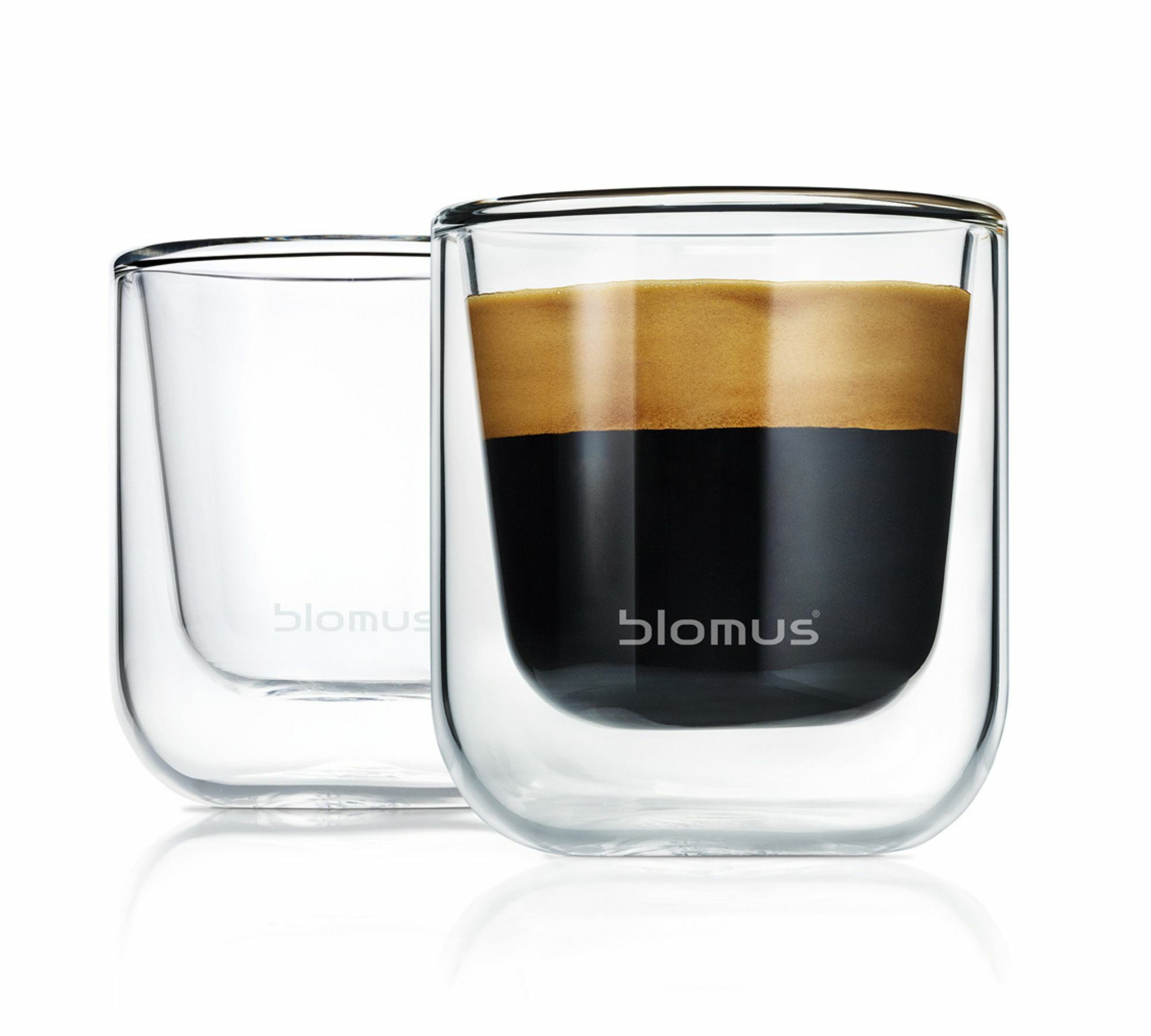 2x Nero Espresso Gläser Set Doppelwandig 0