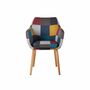 Armchair Webbing Patchwork Multicolor 2