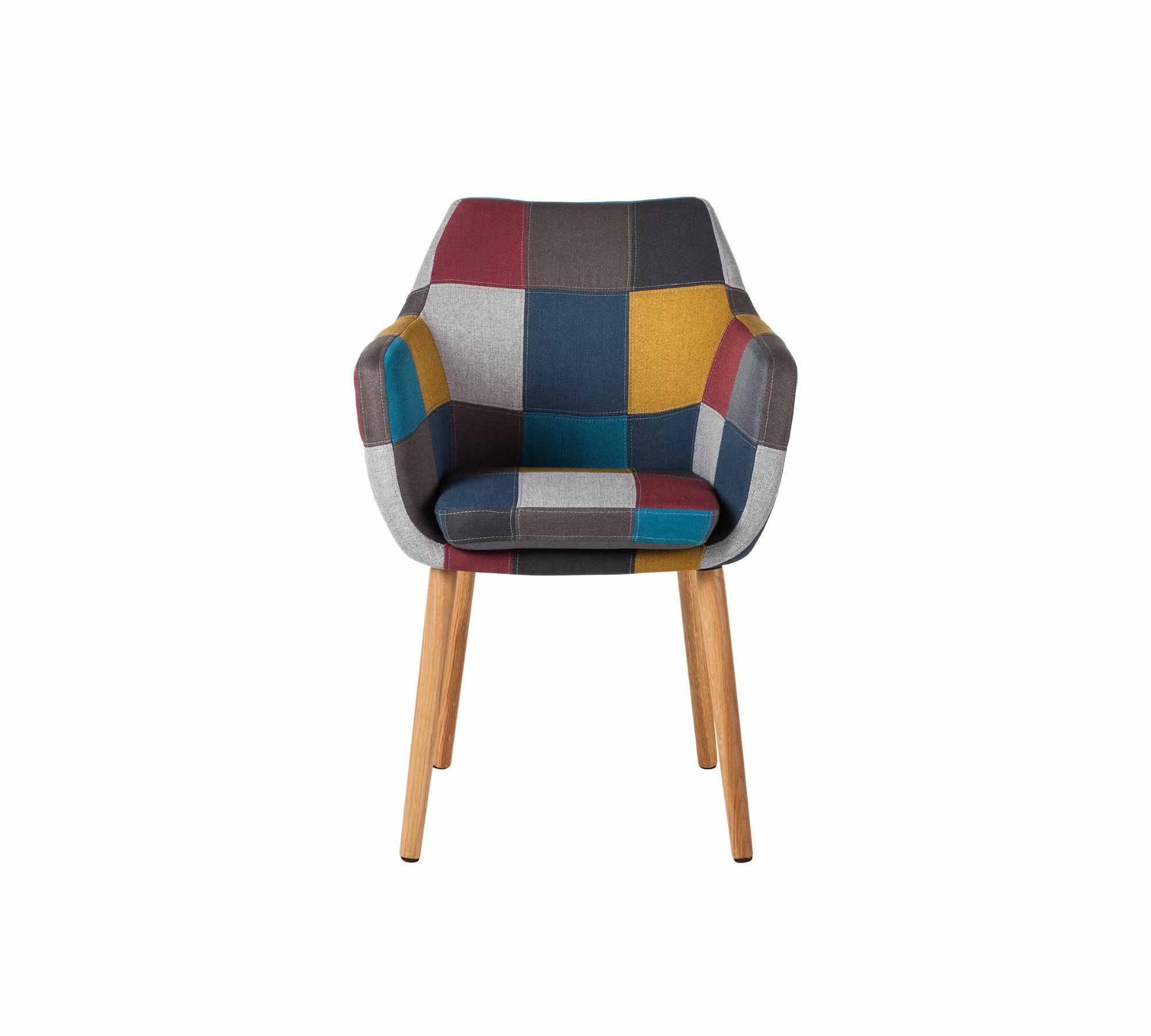 Armchair Webbing Patchwork Multicolor 2