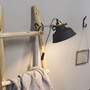 Wandleuchte 1-flammig Metall 5