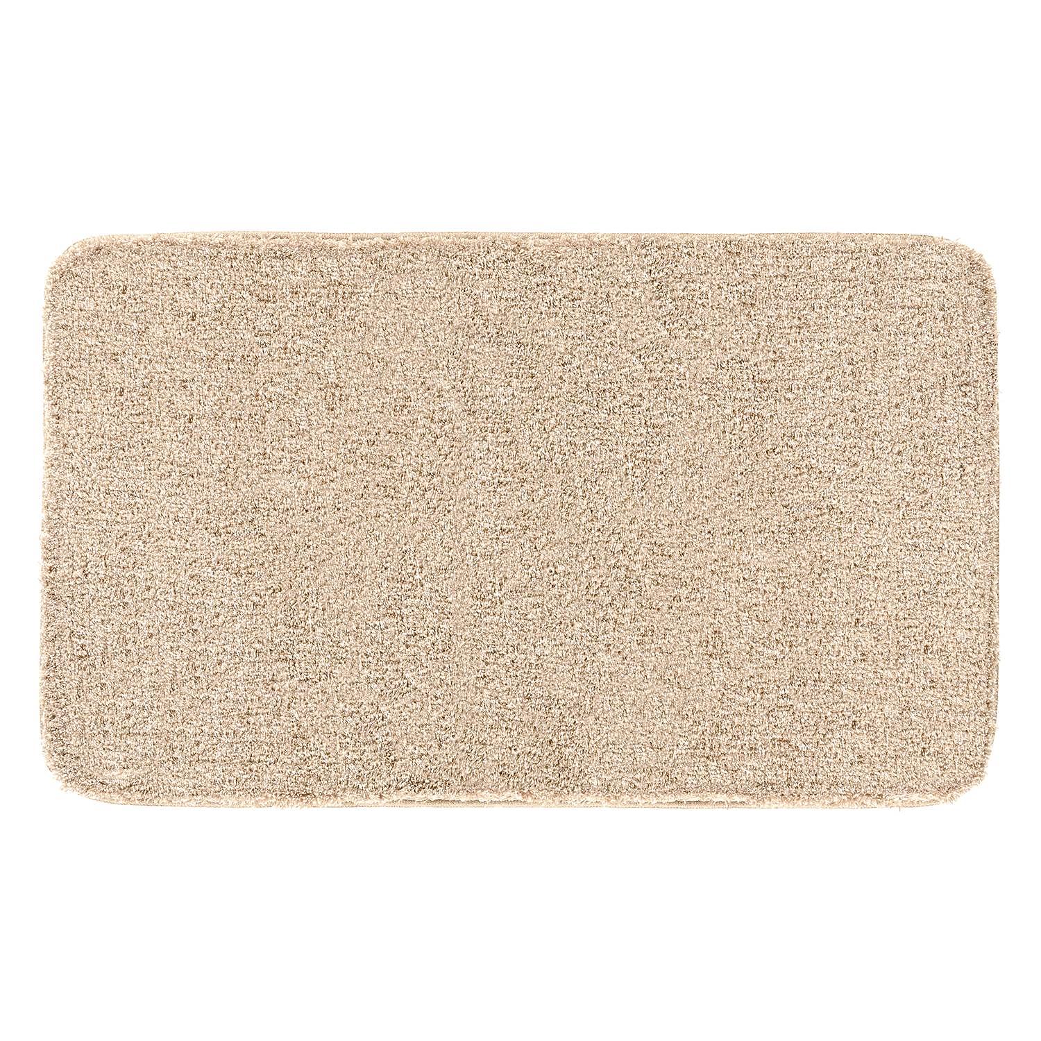 Badematte Melange Beige 50 x 80 cm 0