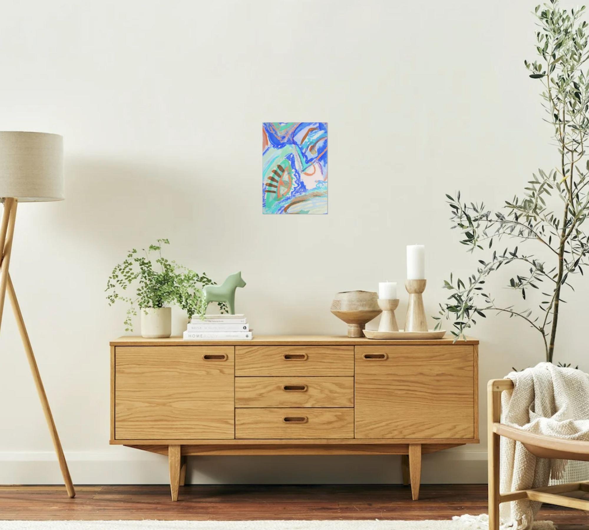 A Real Woman Art Print Multicolored 2