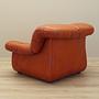 Sessel Leder Braun 1970er Jahre 4