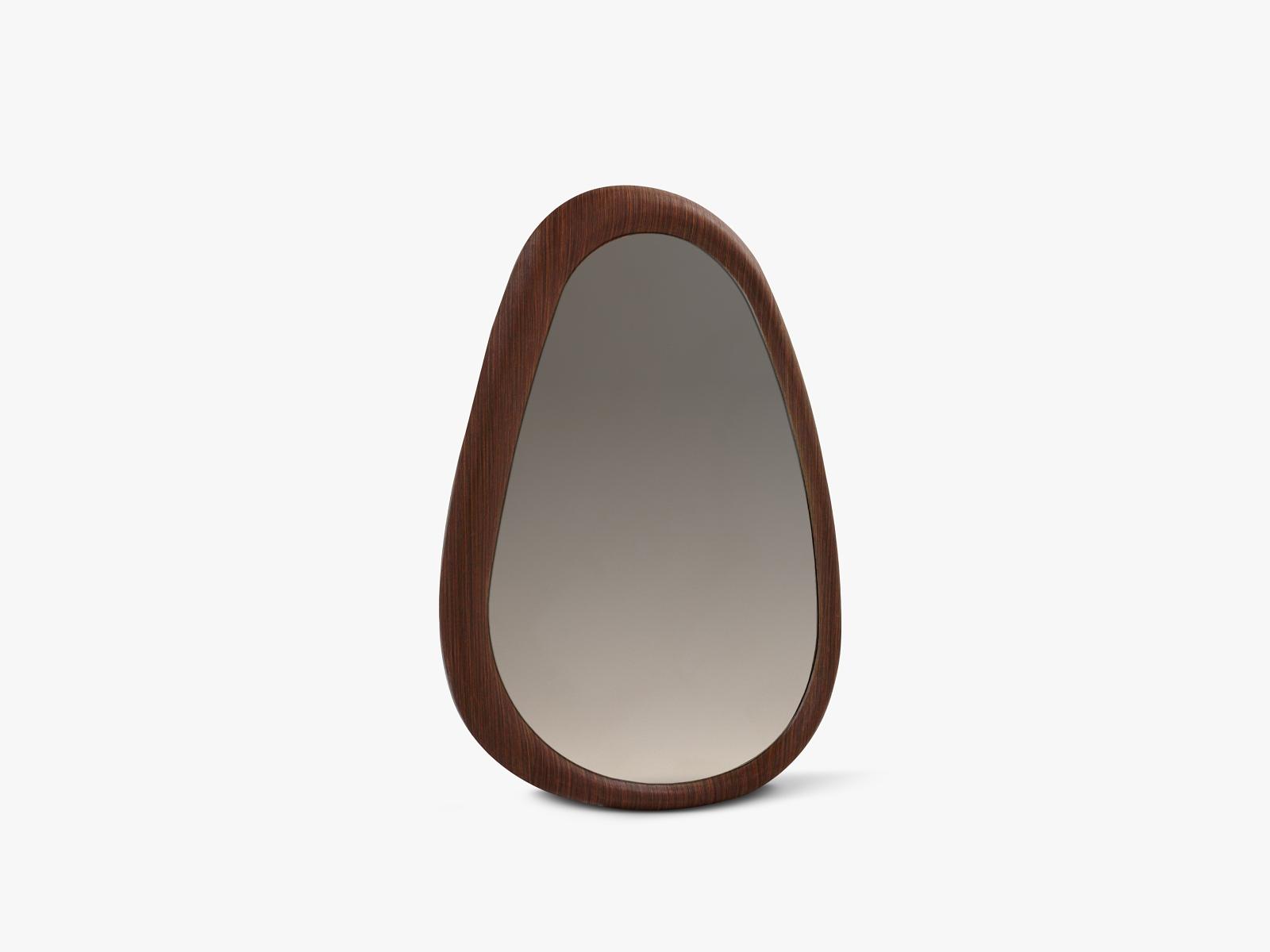 Wall Mirror Paula Walnut 80x5x120cm 0