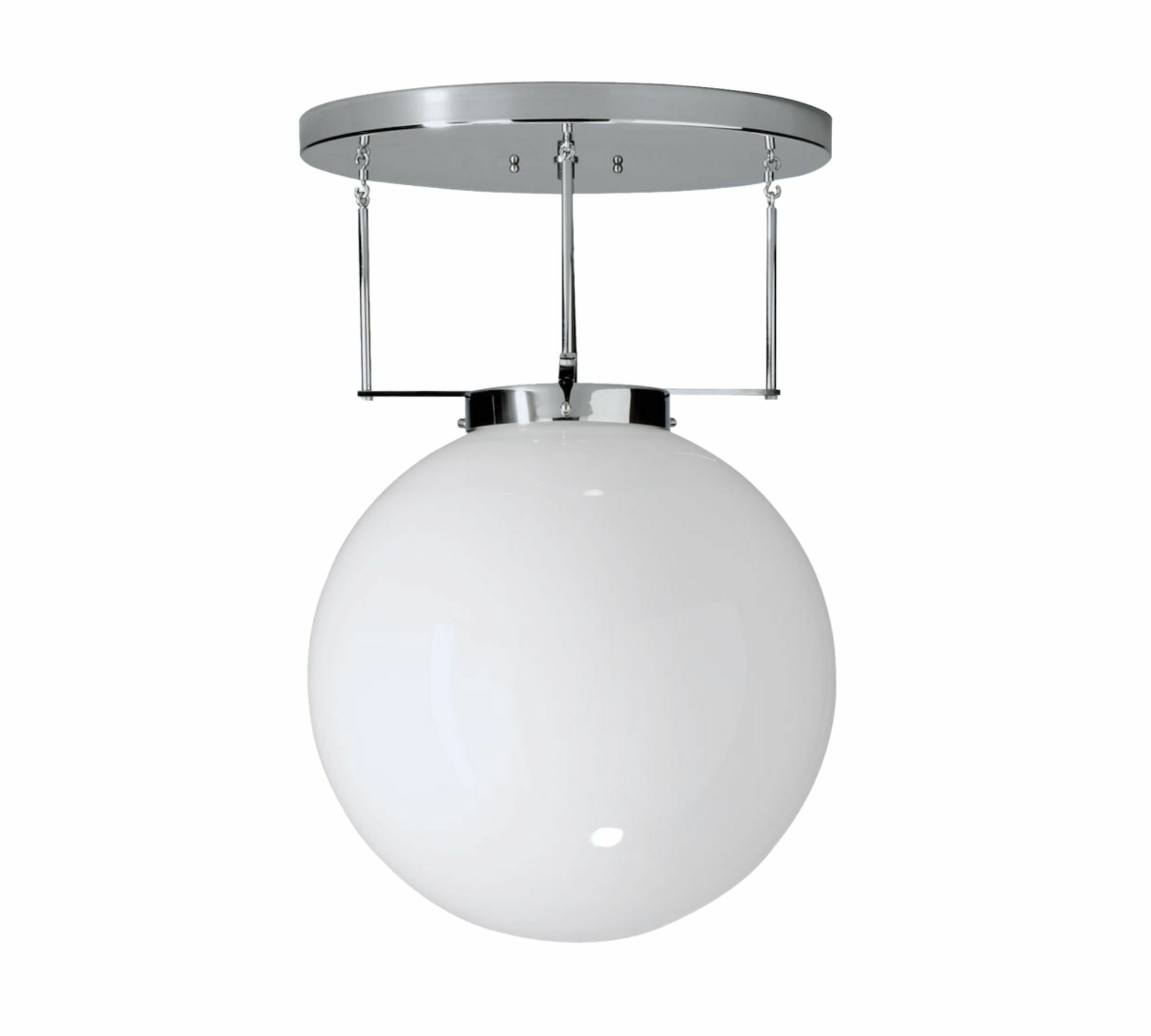 2x DMB 26 Leuchte Metall Glas Bauhaus  0