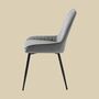 2x Dining chair Grey 2