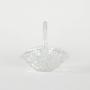 Basket Sugar bowl Transparent 1970s 2